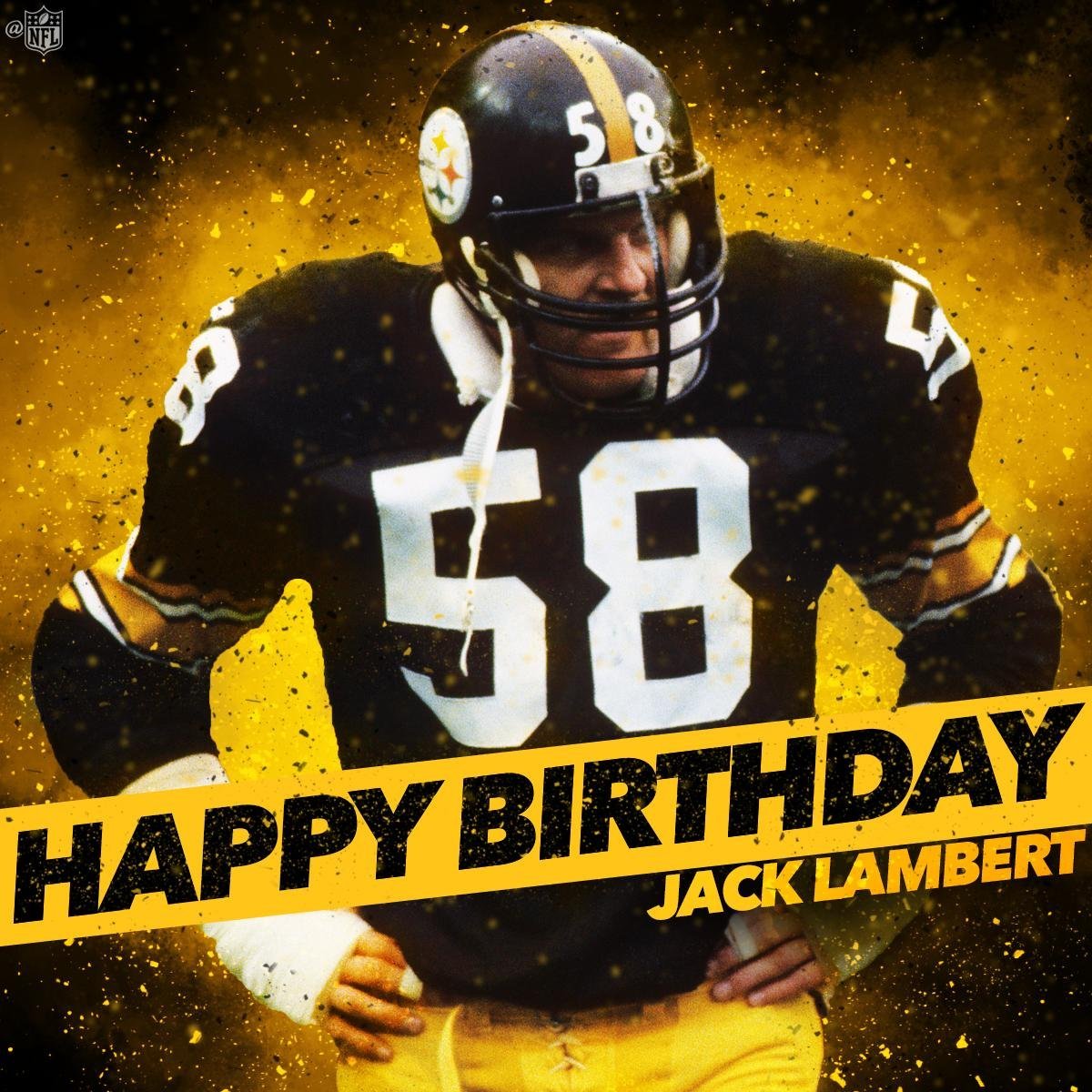 Happy Birthday Jack Lambert!  