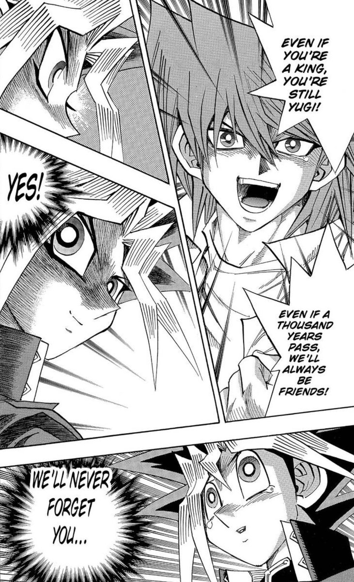 SupSon16's tweet photo. Kazuki Takahashi’s Yu-Gi-Oh! is an inspirational story of the love and bonds between friends. They can never be shattered. He will be remembered for his powerful, moving and aspirational story. 
Rest In Peace, Takahashi-sensei. https://t.co/DpoOZ5Q8wS