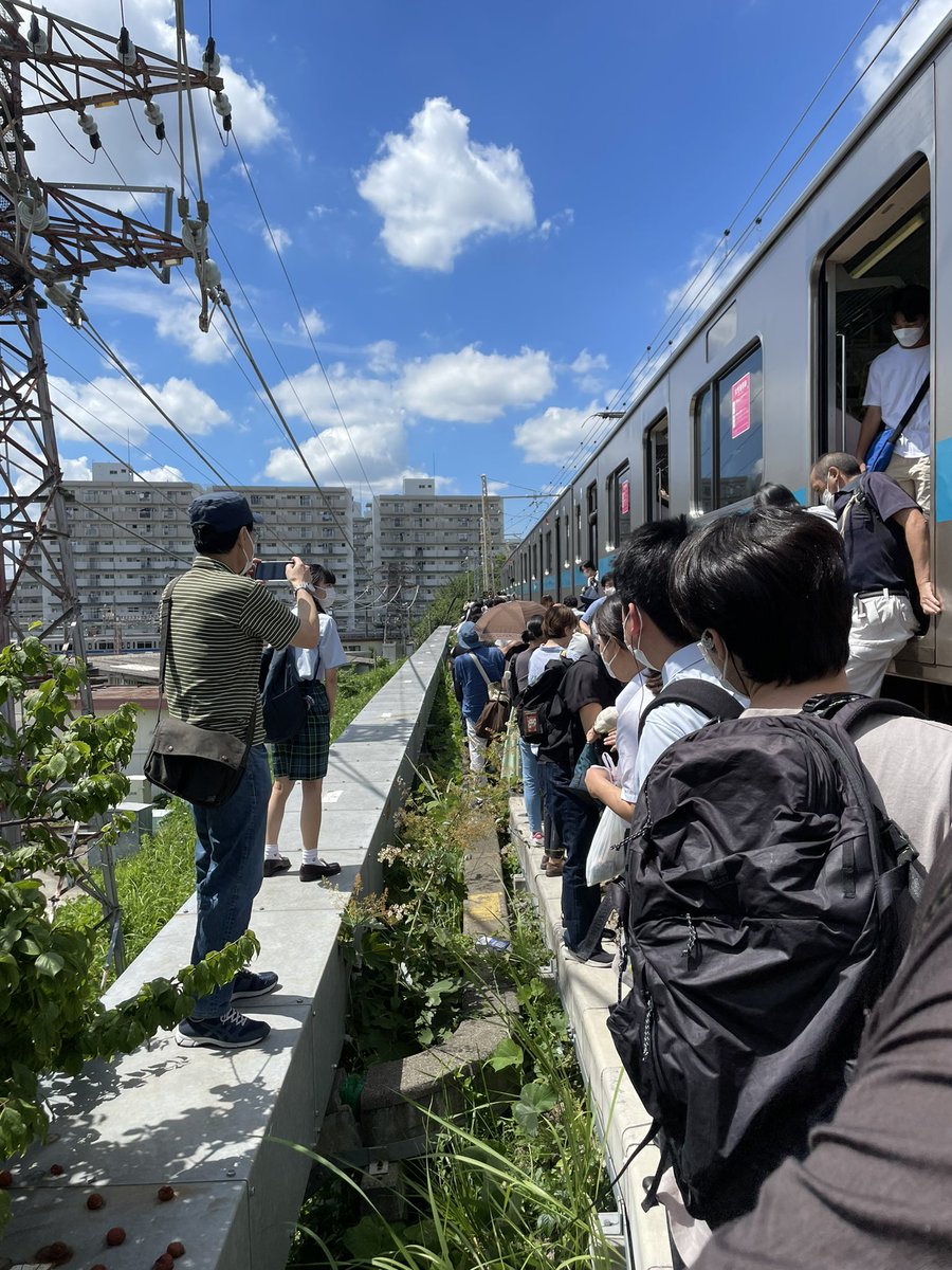 小田急線 相模大野 東林間駅間で車内パニック 多数の乗客が線路へ Newsdigest