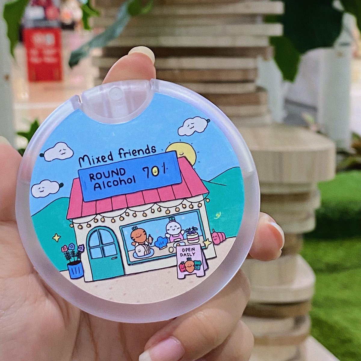 cubebroccoli's tweet photo. ✨ใหม่ สเปรย์แอลกอฮอล์ 70% กลิ่นแป้งเด็ก 
กระปุกน่ารักสะดวกพกพามาก
ราคาสุดเลิฟ 89 บาท https://t.co/rTKfRLKS63