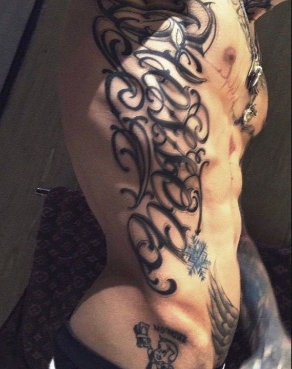 there are many lines in my body