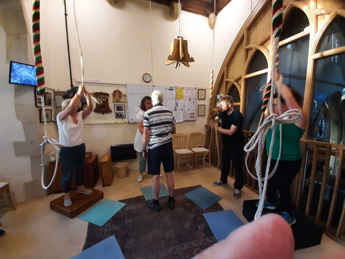 Several away for practice last night and even more for next week. Service ringing on Sunday cancelled. Rounds on middle 4 for Mirjam, call changes and PH5 was the repertoire.