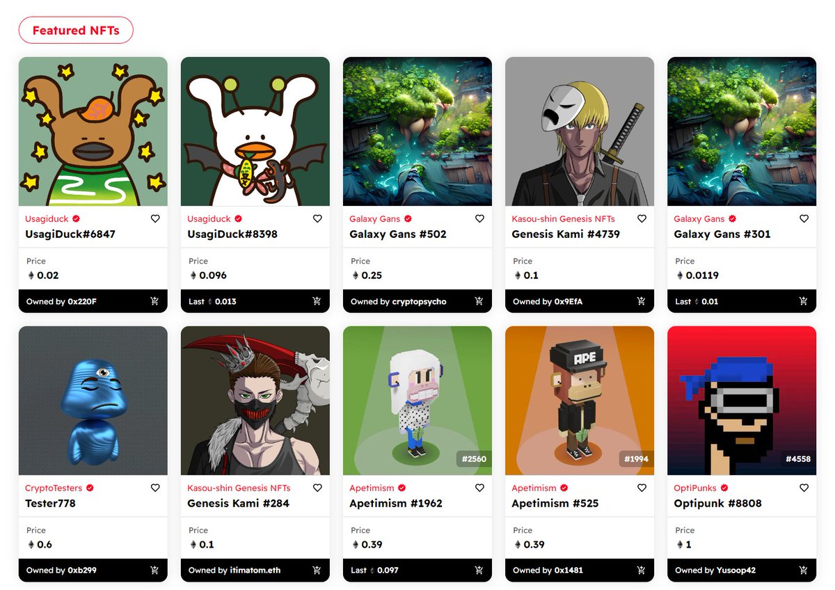 We are featured on Quixotic front page! Don't hesitate to join our community! Many Kamis are waiting for you in the marketplace!😊