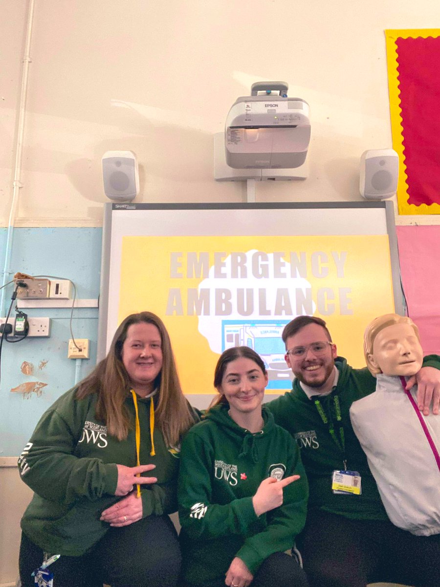 Jamie_Gourlay's tweet photo. Happy #IPD2022 🩺🚑
Being a paramedic is a difficult career where you’re often in high pressure situations. But, seeing people in their worst moments and knowing that you can help them makes it all worth it.
#InternationalParamedicsDay #studentparamedic #proudtobea @UWSParamedic https://t.co/wDLzdYf6IJ