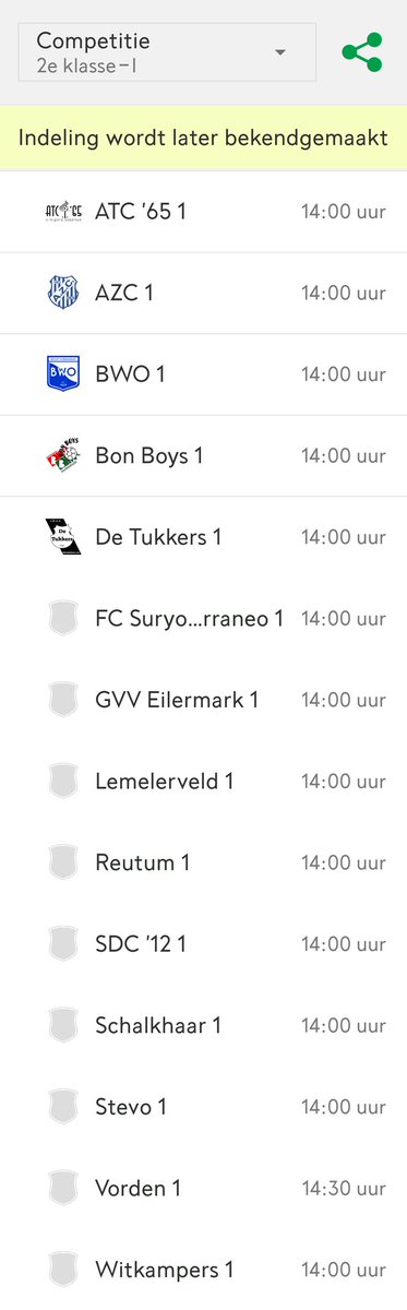 INDELING stevo 1