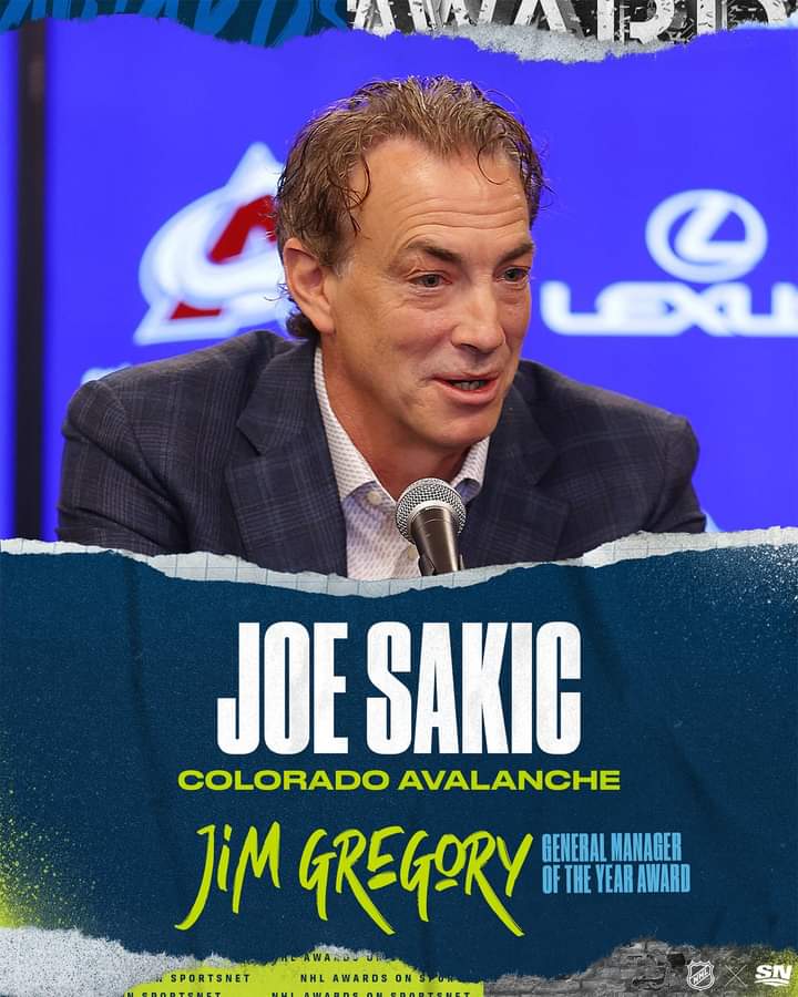 Happy Birthday to my favorite player and General Manager Joe Sakic 