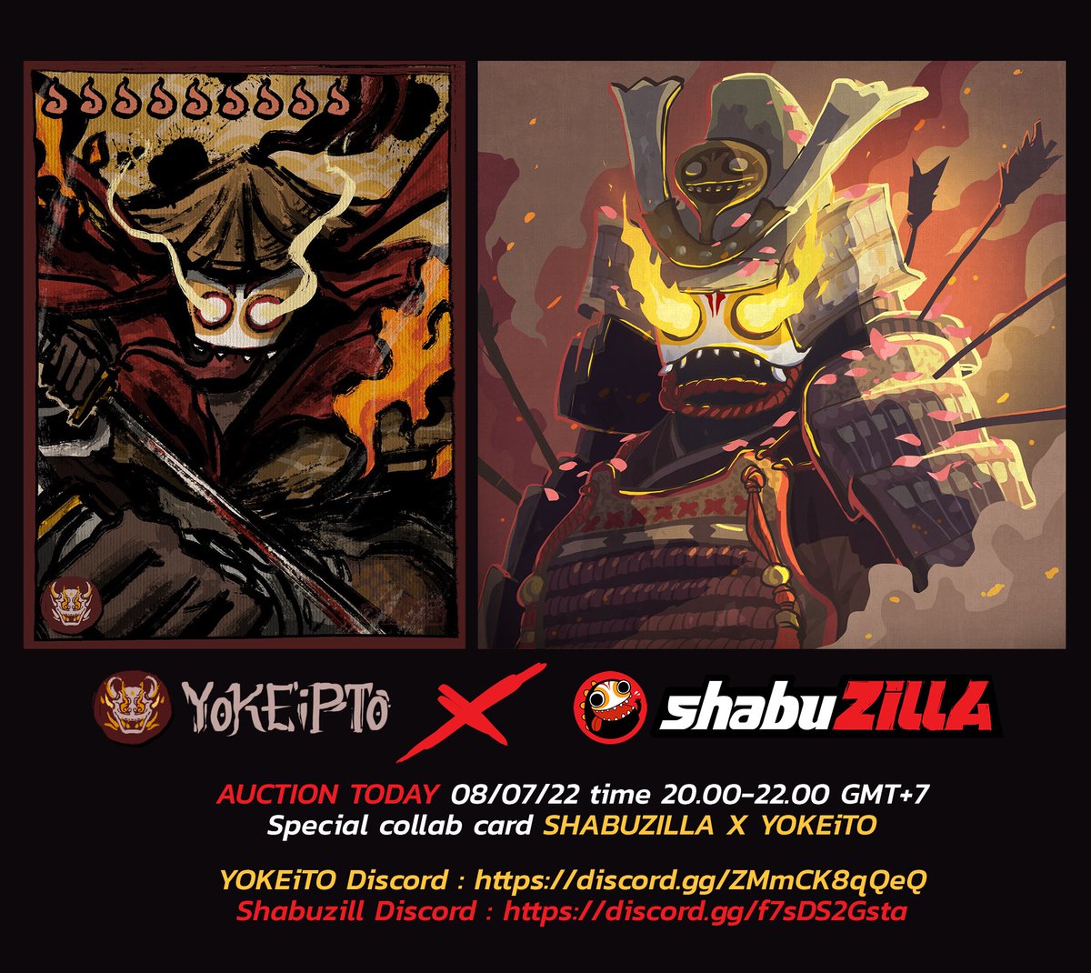 9xMurasaki's tweet image. Auction day 🔥
@newy5555 x @iamduckzap
Shabu : discord.gg/Sn2HBXFX
YoKEiPTo :discord.gg/CTnfaB9T