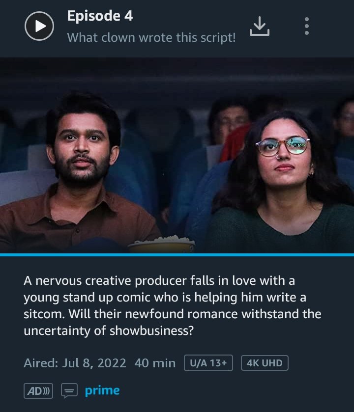 AbixMine's tweet photo. #ModernLoveHyderabad Series out Now!!! Go check it out💃🏻@Abijeet The way Ashwin take over the whole episode fell in love all over again Abi🥹Must watch❤️His Intro,dialogues delivery and expressions🧿You carried it with an ease love🤩🫂 #abijeet @PrimeVideoIN Ashwin &amp; Vinne🫂❤️‍🔥 https://t.co/SxKv4STWxj