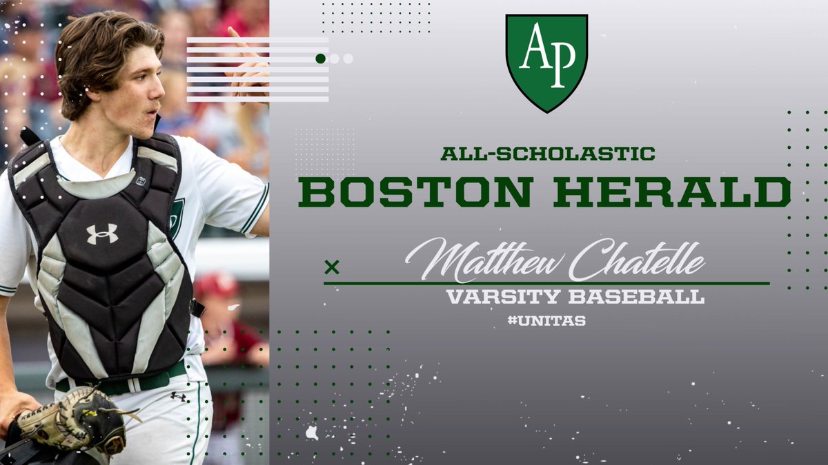 Congratulations to Ernie Little, Matt Chatelle, Jack Iannibelli and Evan Blanco of <a href="/AustinPrepBase/">Austin Prep Baseball</a> for being named Boston Herald All-Scholastics! #Unitas #WinningCulture