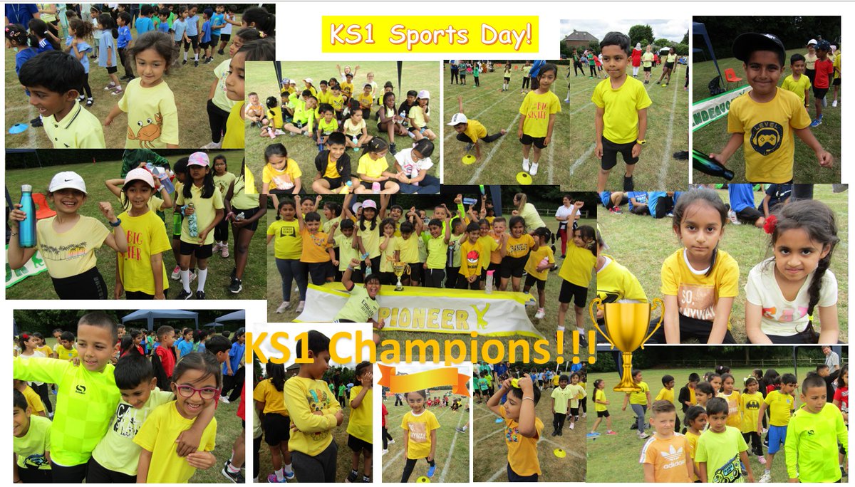 CVS_Slough's tweet photo. 🏃Key Stage 1 Sports Day🏃‍♀️

KS1 had a fun filled afternoon too! Thanks to @SportsFocusLtd 

🏆🟨Champions for 2022 - Pioneer House🟨🏆 

@SloughSSN @GetBerksActive @creatorJasonE @LGSPE @TLA_Sport @Create_Dev https://t.co/pDBh2b4c2I