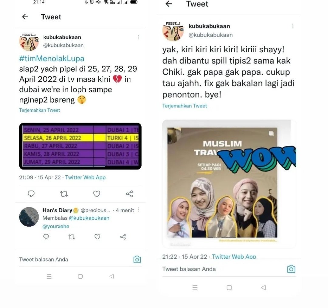 KBukaan's tweet photo. Thread ratu isyell https://t.co/UEjdtLYRVZ