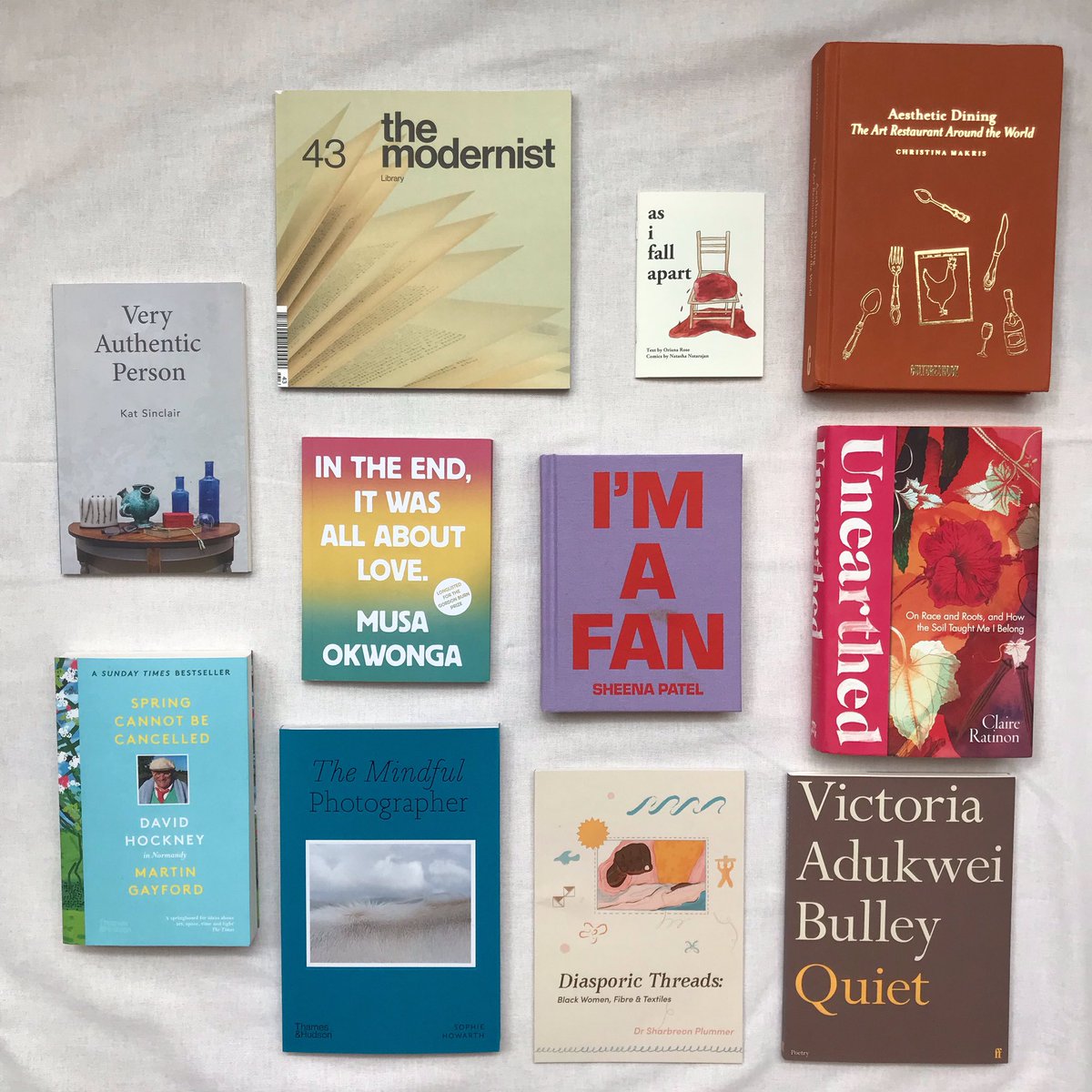 Books and Magazines I read in June. Featuring: @RoughTradeBooks @Sheena_Patel_ @Okwonga @modernistmag @the87press @claireratinon @vintagebooks @ChattoBooks @FaberBooks @victoriaadukwei @cultureshockit @ChristinaMakris @MartinGayford @thamesandhudson