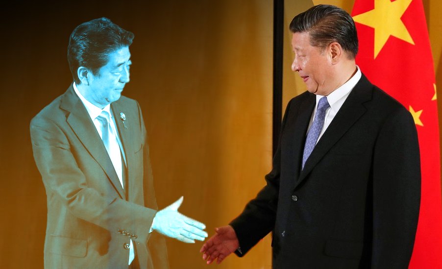 XoiXiJinping's tweet photo. Adiós camalada Shinzo Abe, descansa en paz https://t.co/rj9ja68SoG