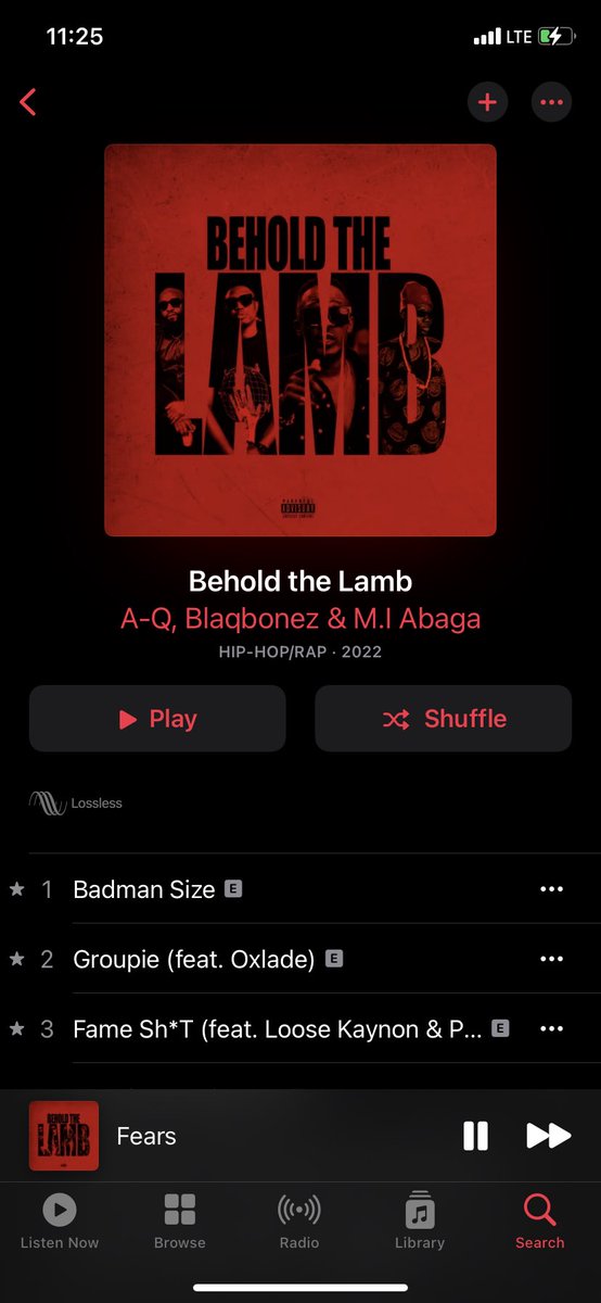 My gratitude goes to @MI_Abaga @BlaqBonez @loosekaynon and @thisisAQ for giving a gem of an album. Also for inspiring young rap artist to believe that rap ain’t dead in Naija. RIP #beatbyjay you were on your to greatness.