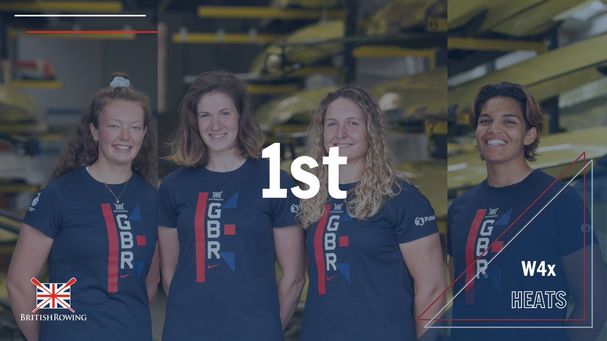 It's a real nail-biter in the heats with a fierce race for those two places in the A Final 👏

Confirmed in the official results, our crew takes 1️⃣place over 🇮🇹 by .08 of a second. 

Well done and well raced! 🔥