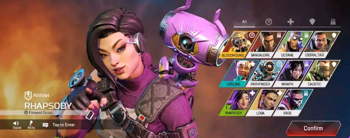 theleakerbot's tweet photo. Hey @PlayApex how come mobile got a third support legend before the main game 💀 https://t.co/vAMgf6yydb