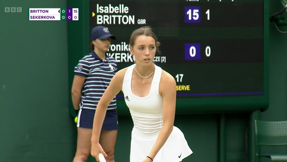Congratulations, Izzie (F4 Arundell) on winning your first 2 games at #Wimbledon 
Watch her in action on iPlayer #onetowatch