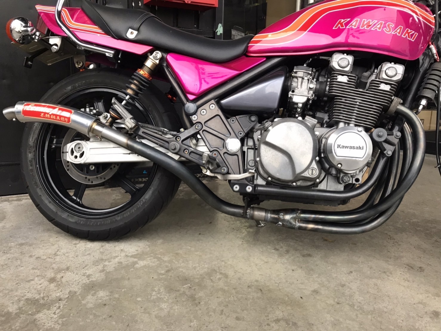 cbx400f マフラー テクニカルサービスホンダ 不銹鋼真鍮管 楽天市場】CBX400F 専用設計 不銹鋼真鍮管 4-2-1管!! シリアル