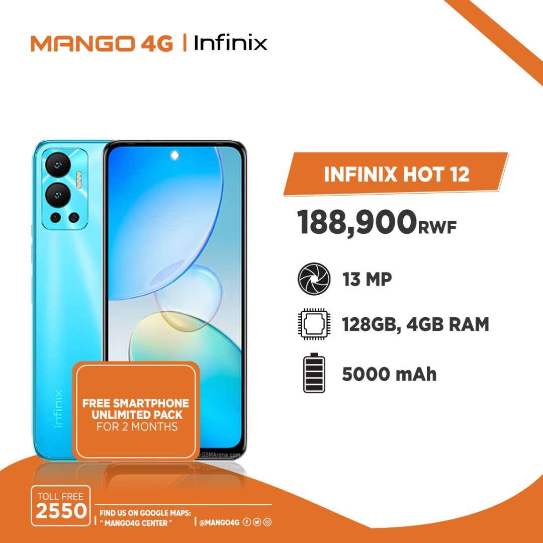 ephremkay's tweet photo. Week end nziza bavandimwe. Gura iyi Telephone uhabwe Unlimited pack, amezi 2 nta guhagarara. #mango4 @Mango4G https://t.co/ByP1nC1DUD
