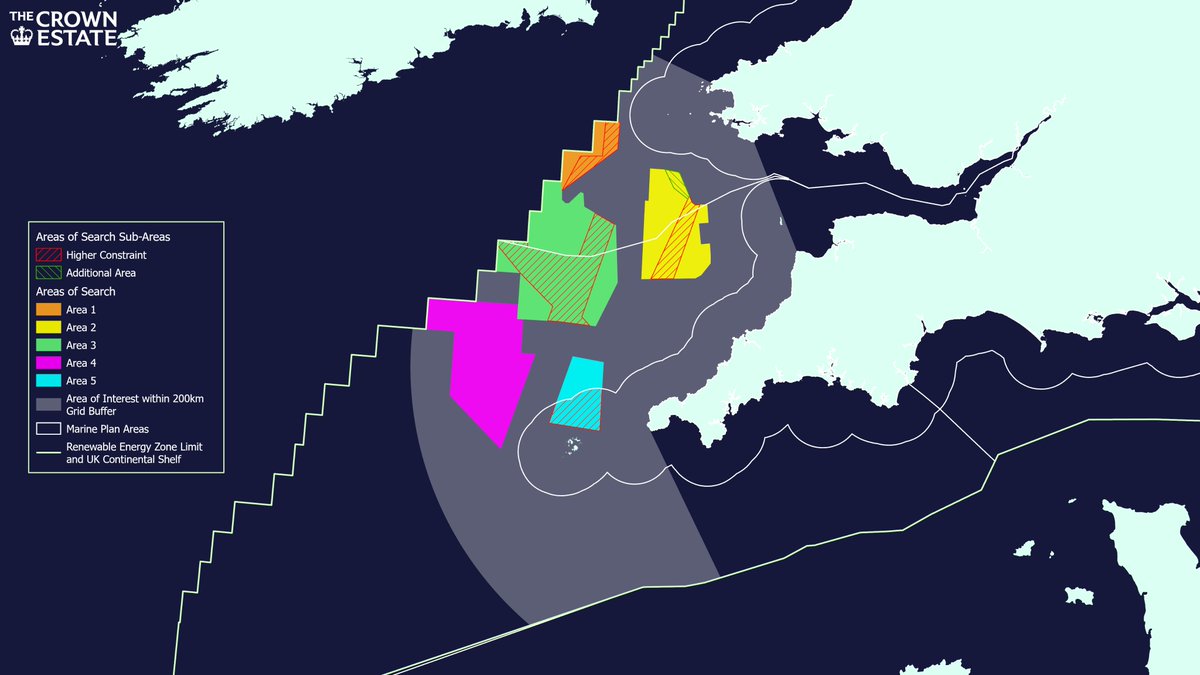 HiraethEnergy's tweet photo. We're delighted that our proposed search areas for our two projects in the Celtic Sea, Môr Gwyrdd and Môr Glas, are within the search areas identified by The Crown Estate's recent mapping exercise 🥰👏🏴󠁧󠁢󠁷󠁬󠁳󠁿

https://t.co/XWC0ItrjQB

#floatingwind

@Magnora2 @RUKCymru @MarineCymru https://t.co/oVilTsictc