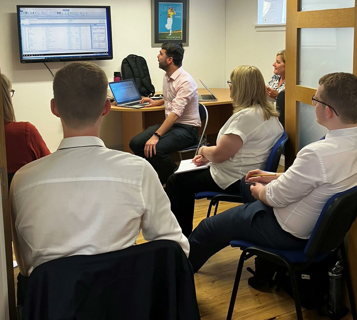 JamesHairCo1's tweet photo. T R A I N I N G  D A Y

Yesterday we all took part in a training day in our St Andrews office with Wolters Kluwer.  We are now all ready to get started using our new document management system. https://t.co/sAmPCHQUmf