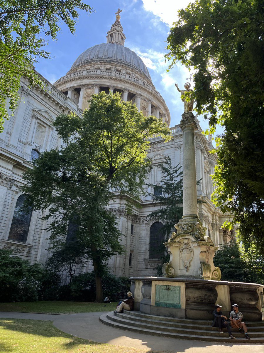 Was wonderful hanging out <a href="/StPaulsLondon/">St Paul's Cathedral</a> with @petr_adatruth and @atlaswzri <a href="/wada_org/">Wada</a> talking about how together the #CardanoCommunity is working to connect the dots between #Sustainability, #ProjectCatalyst, and positive social and environmental impact ✊

#Blockchain4Good #SDGs
