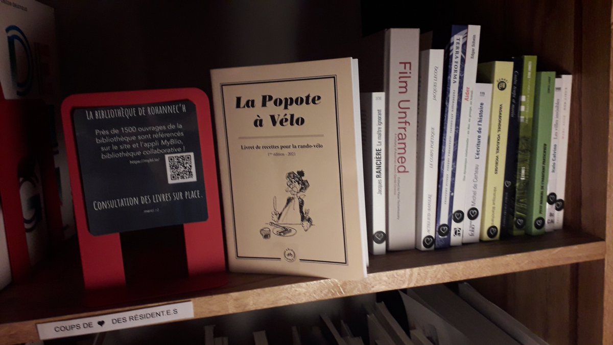 Auj. #VendrediLecture on prépare vos vacances à #vélo avec "La popote à vélo" de <a href="/VeloUtile/">Vélo Utile Saint-Brieuc</a> en consultation sur place dans la bibliothèque de Rohannec'h ! Le catalogue des livres est sur mybl.io/app/home  accueil les merc. 14h- 17h fermeture du 20.7 au 3.8 <a href="/MyBlio/">MyBlio</a>
