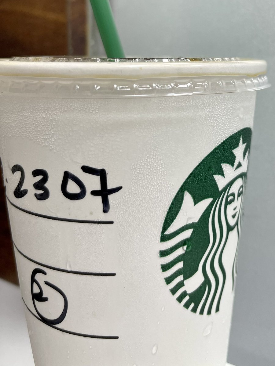 AlphaBen23's tweet photo. Coincidence my birthday month reflected in my @StarbucksIndia order for today…. https://t.co/0ZO0fu3dnk