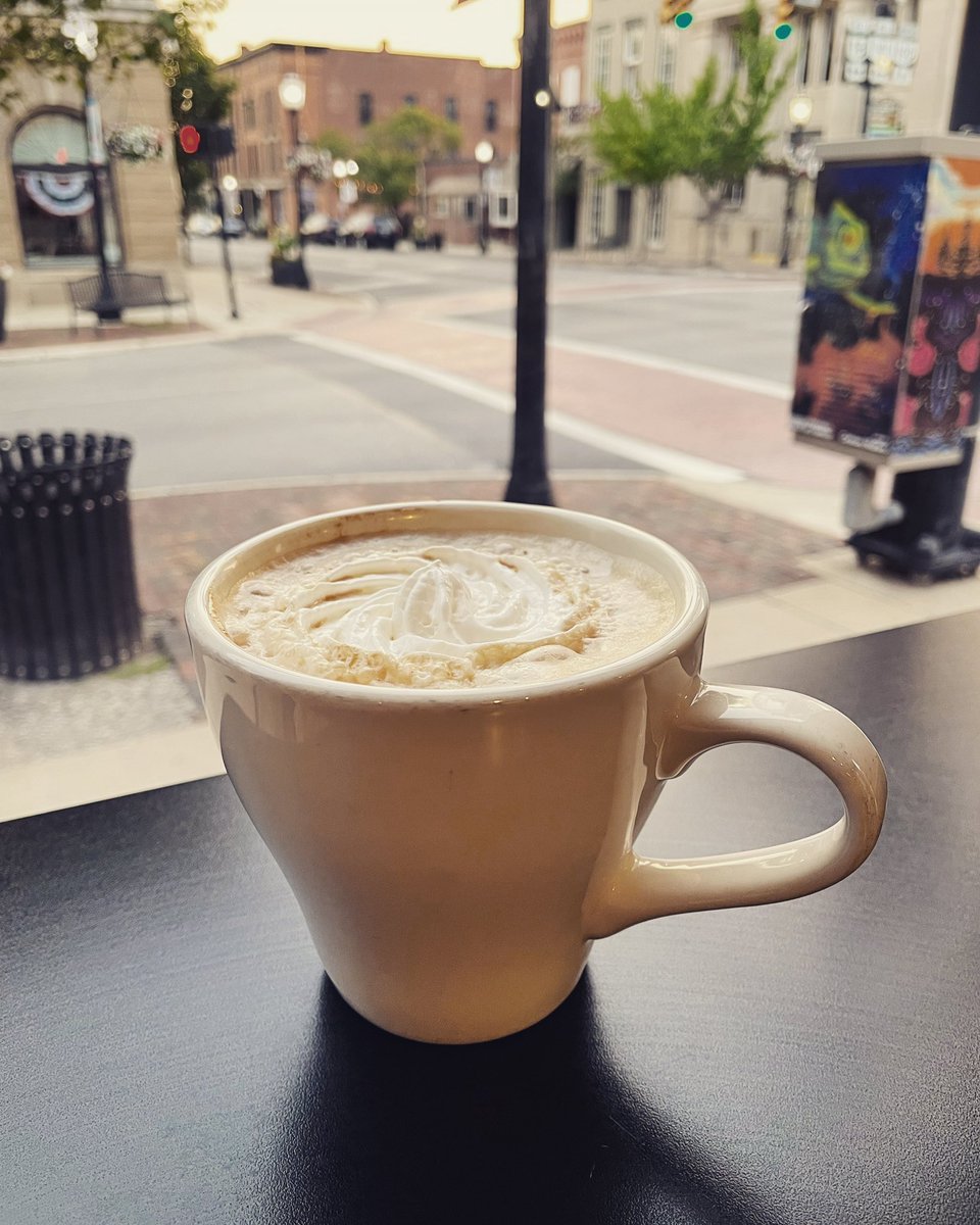 BailiwicksCoffe's tweet photo. Sometimes it’s nice to enjoy a quiet cup of coffee before the world wakes up! Happy Friday! We’re serving the BEST coffee around from 7a-5p today! https://t.co/fsRmP7DITv