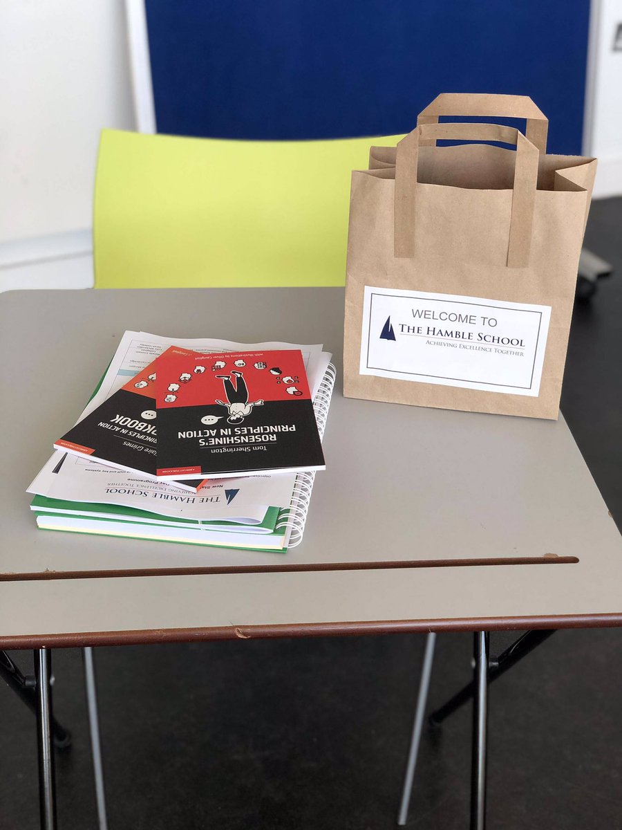 thehambleschool's tweet photo. We are so excited to welcome our new staff to our New Staff Induction today. We look forward to the new teachers and support staff joining us in September #TeamHamble https://t.co/eGFDDcJ2Xj