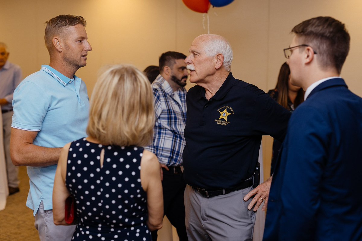 EvanForRep's tweet photo. Thank you to the over 100 supporters who attended our kick off in Westport! We're receiving positive responses around the dist. &amp; I look forward to meeting more members of our community over the next 4 months. I'm also grateful to @SheriffHodgson for his support of our campaign. https://t.co/oK0tvLM6WO