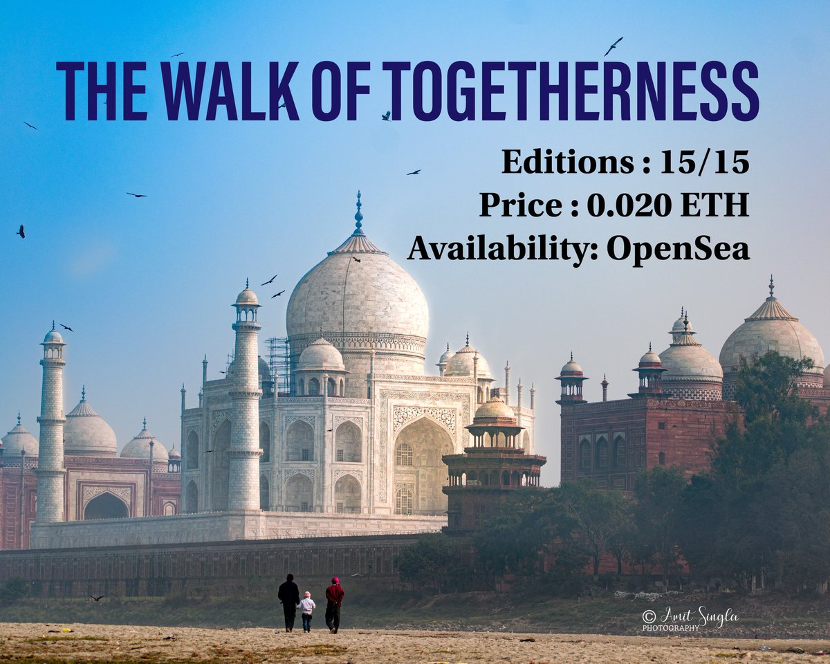 thatwiseowlin's tweet photo. MY OPENSEA 

1. THE WALK OF TOGETHERNESS
PRICE: 0.020ETH 
EDITIONS: 13/15
https://t.co/0ZCvfUJlz7
2.  LOVE IS IN THE AIR
PRICE: 0.030ETH 
EDITIONS: 10/10
https://t.co/2WPzwLW8dR

3 . THE PERSPECTIVE GAME OF MONUMENTS
PRICE: 0.10 ETH 
COLLECTION: 6/6
https://t.co/M1qgGwMOus https://t.co/Mr4lxFSfCG