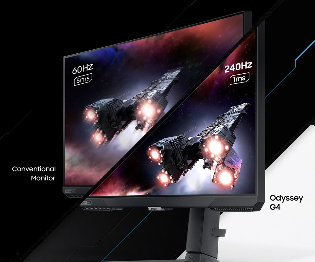 React in real-time with a 240Hz refresh rate, giving you ultra-smooth gaming action. 🎮
 
🖥: bit.ly/Odyssey-G4