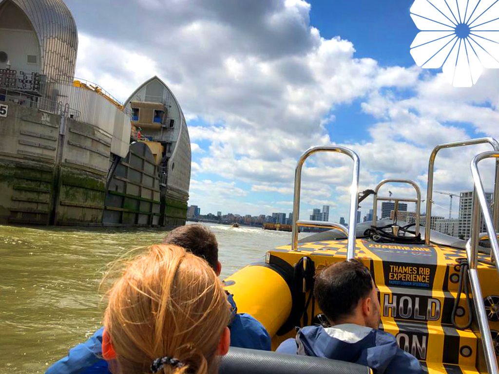 solivus's tweet photo. 👀 🚤 💦 #Team Day at Solivus HQ - we swapped looking at the Thames to being on it.
Took in the Thames barrier, an incredible piece of engineering #innovation - designed to deal with a 1 in 100-year flooding now increasing in yearly usage.☀️⚡️
#Decarbonising #Lightweightsolar https://t.co/L8dnAbo0JD