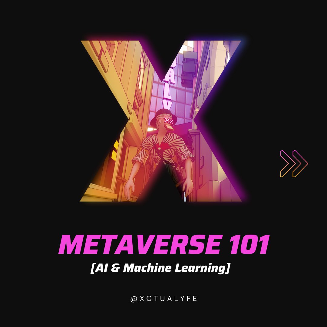 xctualyfe's tweet photo. Ever wondered what AI & Machine Learning is about? Here’s an introduction! Join our Discord Community!
https://t.co/FTfjosE9tK
#xctuality #xctualyfe #OpenWorld #informativepost #information #101 #metaverse #metaversegeneration #series #informativeseries #VirtualWorld https://t.co/SKhA1S7Dkf
