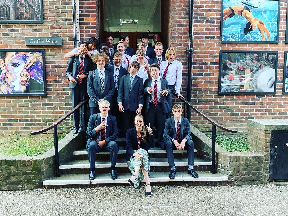 Today is Miss Walet’s last day so we have marked it with a lovely photo 10B2. 

It has been a pleasure boys and I will miss your sense of fun and your willingness to take on a challenge!