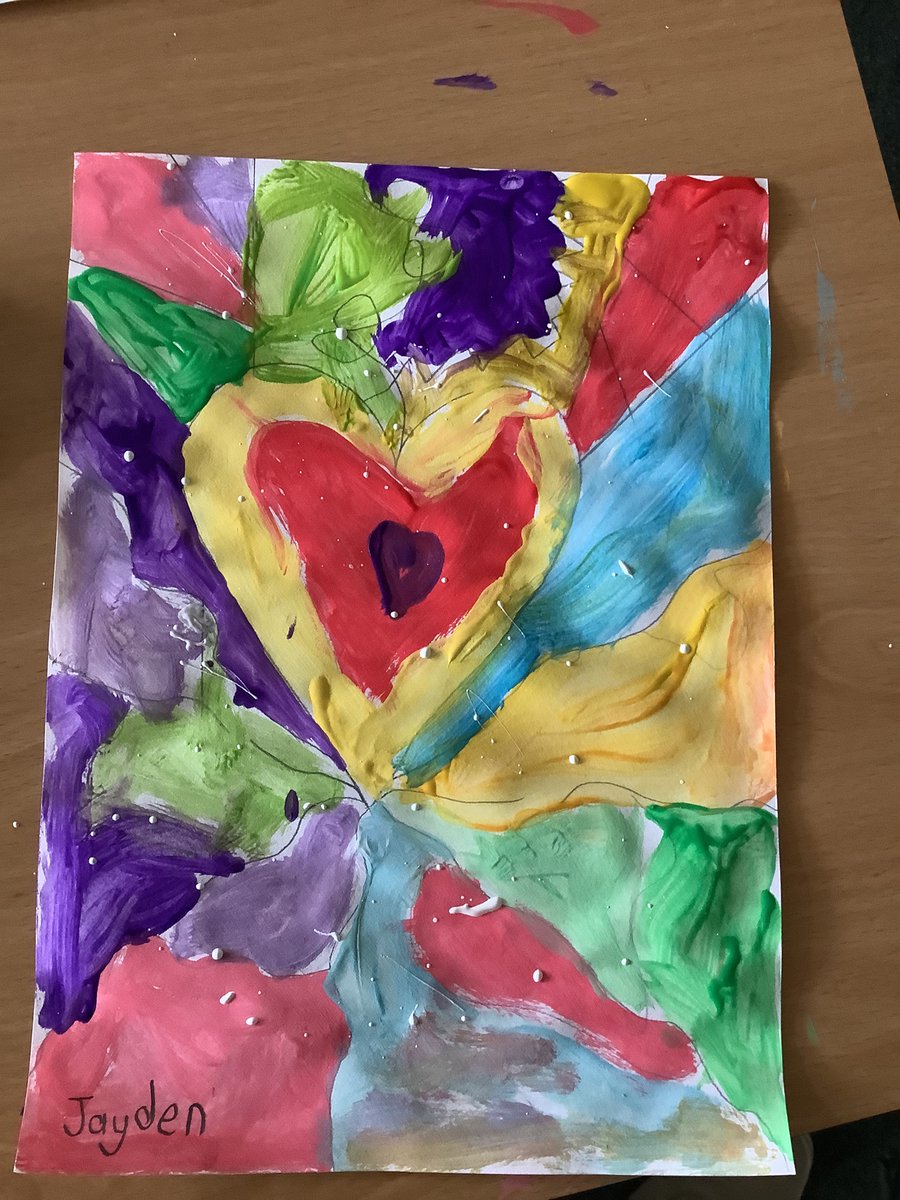 WFPLarch23's tweet photo. Some of our abstract art! @HelpPicture https://t.co/t9YfwYIgZD