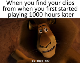 its always jarring how little game sense you used to have 🤔