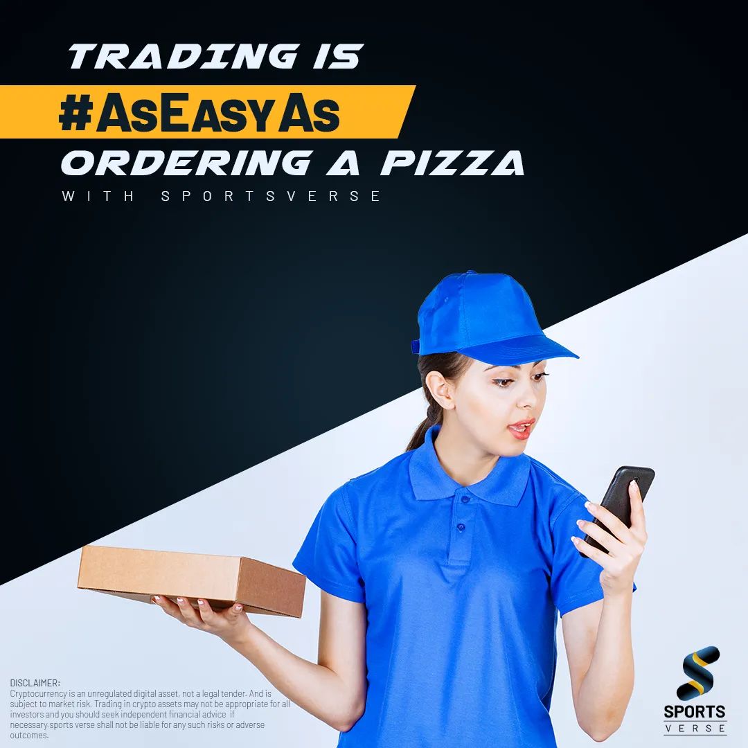 sportsverse_'s tweet photo. Why not opt for it when it’s that’s easy! 😉
Enter into the world of #Sportsverse to Watch. Trade. Earn and change your future, all you #sports fans.

Visit us to learn more, https://t.co/58OtpiELaY 

#playtoearn #trading #cryptotoken #cryptocurrency #Blockchain https://t.co/8nsjsV4ut3