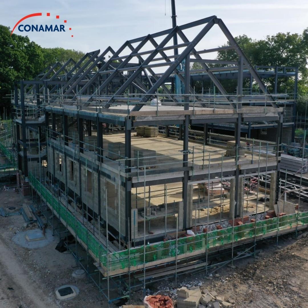 Conamar (@conamarbuild) on Twitter photo Our Opera Arts Hub project at Garsington is progressing very well, with the steel frame now up and envelope starting to take shape with brickwork and flint to the ground floor, and significant progress on the new car parking areas.
#progress #construction #garsington Our Opera Arts Hub project at Garsington is progressing very well, with the steel frame now up and envelope starting to take shape with brickwork and flint to the ground floor, and significant progress on the new car parking areas.
#progress #construction #garsington