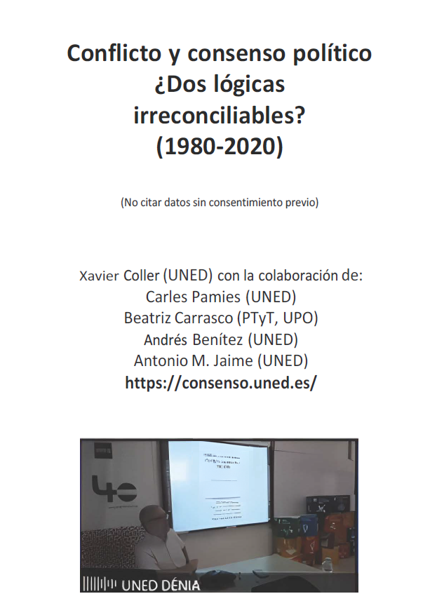 pytoconsenso's tweet photo. Muy contentos de presentar en el curso sobre retos en la política española de la @UNED y compartir avances de resultados junto con otros ponentes como Ignacio Sánchez-Cuenca, @BelenBarreiro_, @luismmiller, @sandraleon_, Leonardo Sánchez, Carmen González y Juan Miguel Rafet. https://t.co/8QIb7na4sY