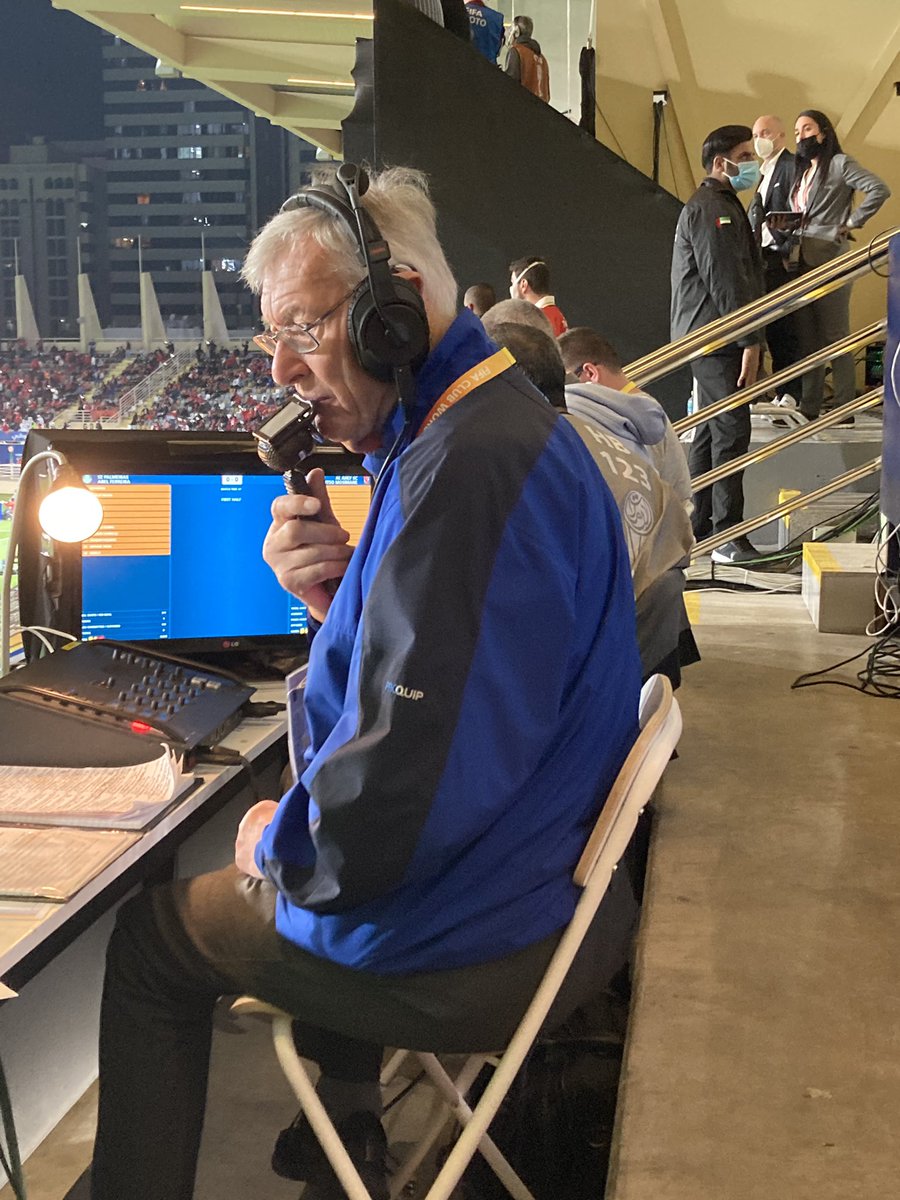 johnrodercomm's tweet photo. Happy 80th birthday to John Helm, one of the legends of football commentary. Proud to call #Helmy a colleague, a mentor & most importantly, a friend. https://t.co/1gvtPJO4zn
