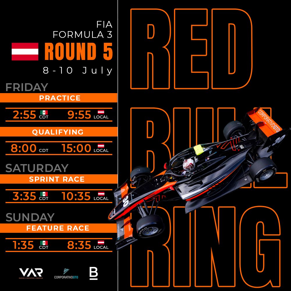 Back to back race weekend part ✌️Vamosssss 👊

#f3 #formula3 #rafavillagomez #redbullring #AustrianGP