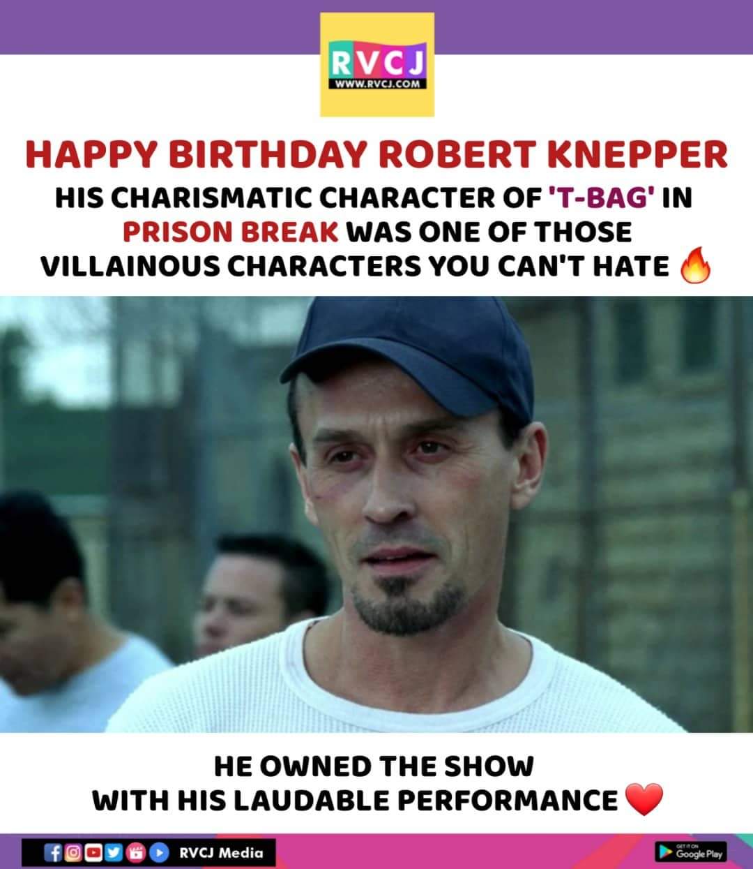 Happy Birthday Robert Knepper!     