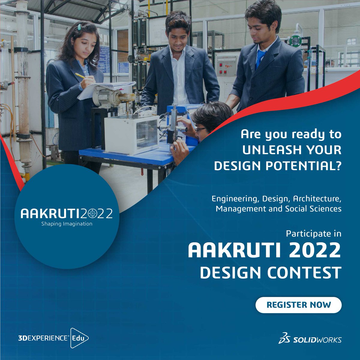 SOLIDWORKSIndia's tweet photo. Register now https://t.co/eo9mnZdvOL
Use the 3DEXPERIENCE Platform to bring your innovative designs to life & take part in the AAKRUTI 2022 Design Competition.
#SOLIDWORKS #3DEXPERIENCEWorks #3DSIndia #SWX2022 #AAKRUTI2022 #Design #Contest #collaboration #cloud #solutions https://t.co/I05ek4PkJi