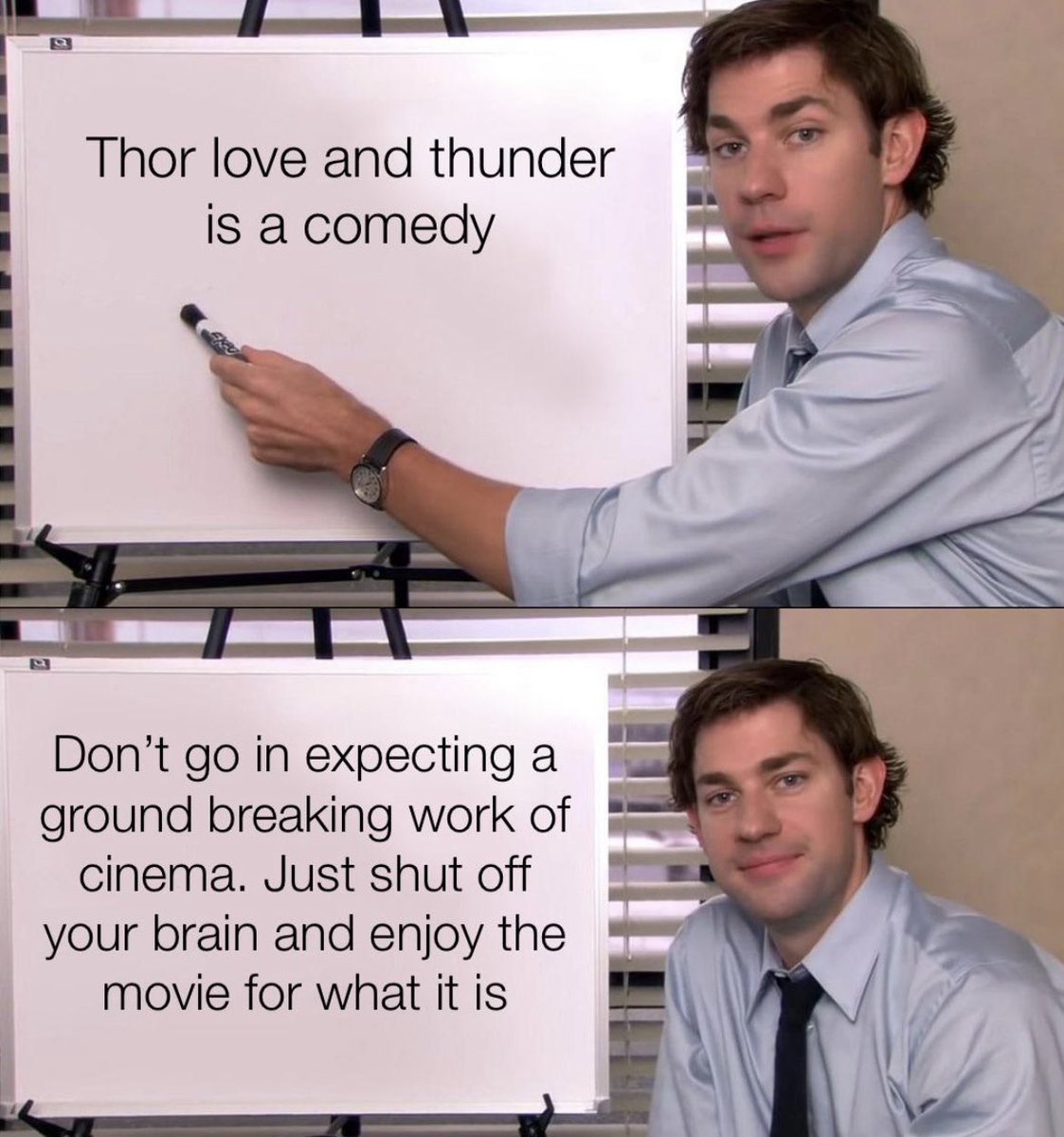 RT @Surajsekh12: Quick review of Thor love and Thunder
#ThorLoveAndThunder 
#Thor 
#Gorr https://t.co/QXcX3oM55a