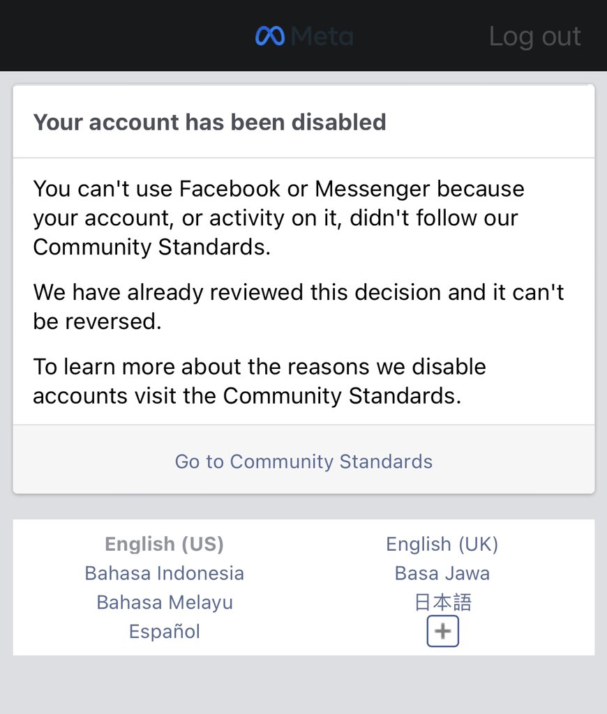 robertadinata's tweet photo. Ada yg tau ini kenapa ya?tiba2 buka udah gini aja gak bisa akses Fb dan Ig..😤😤😤 https://t.co/8ojKoFumLn