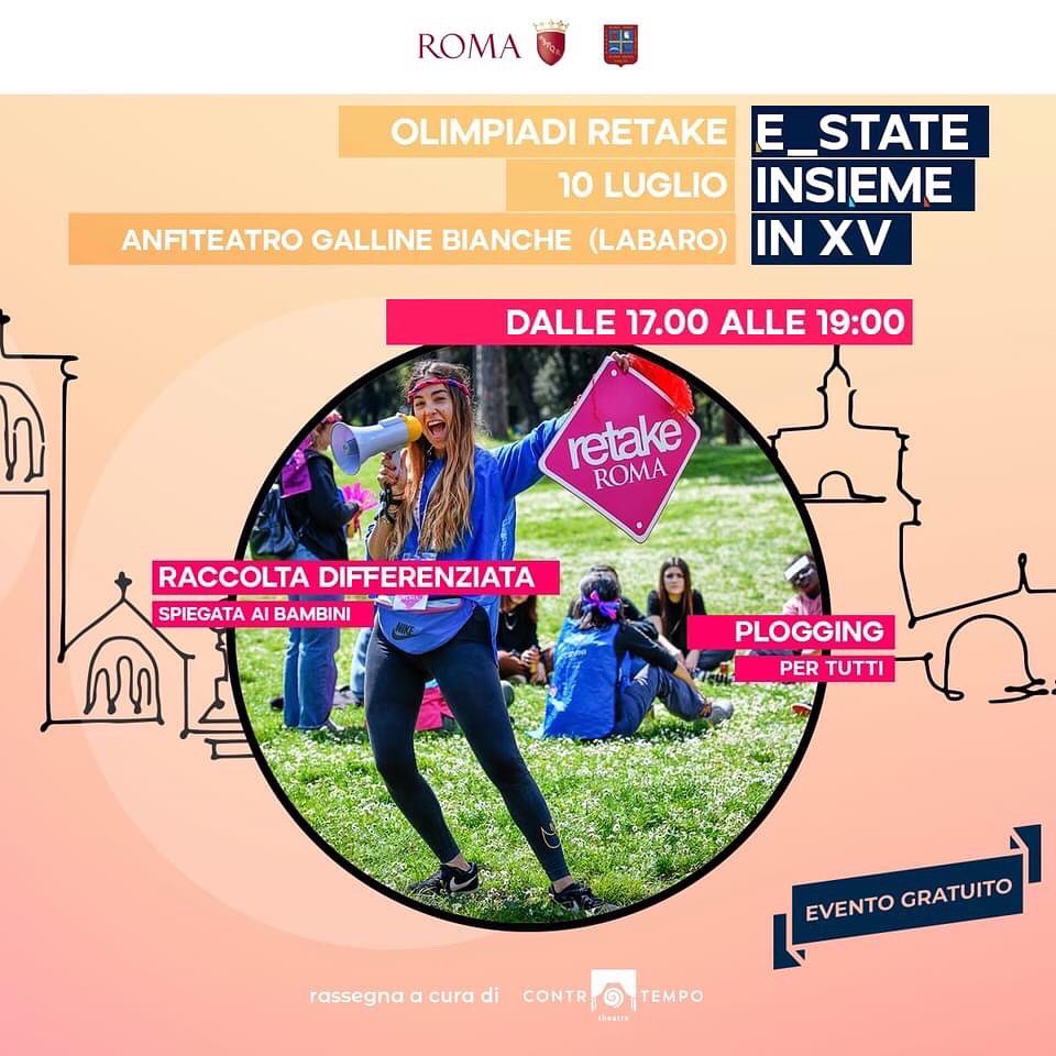 TatiMarchisio's tweet photo. 🤩 Quarto appuntamento con "E_state insieme in XV", l'estate di #Romanord 

👉 Ci vediamo sabato 9 e domenica 10 luglio all'Anfiteatro Galline Bianche di #Labaro https://t.co/Zal1wR7EQ2