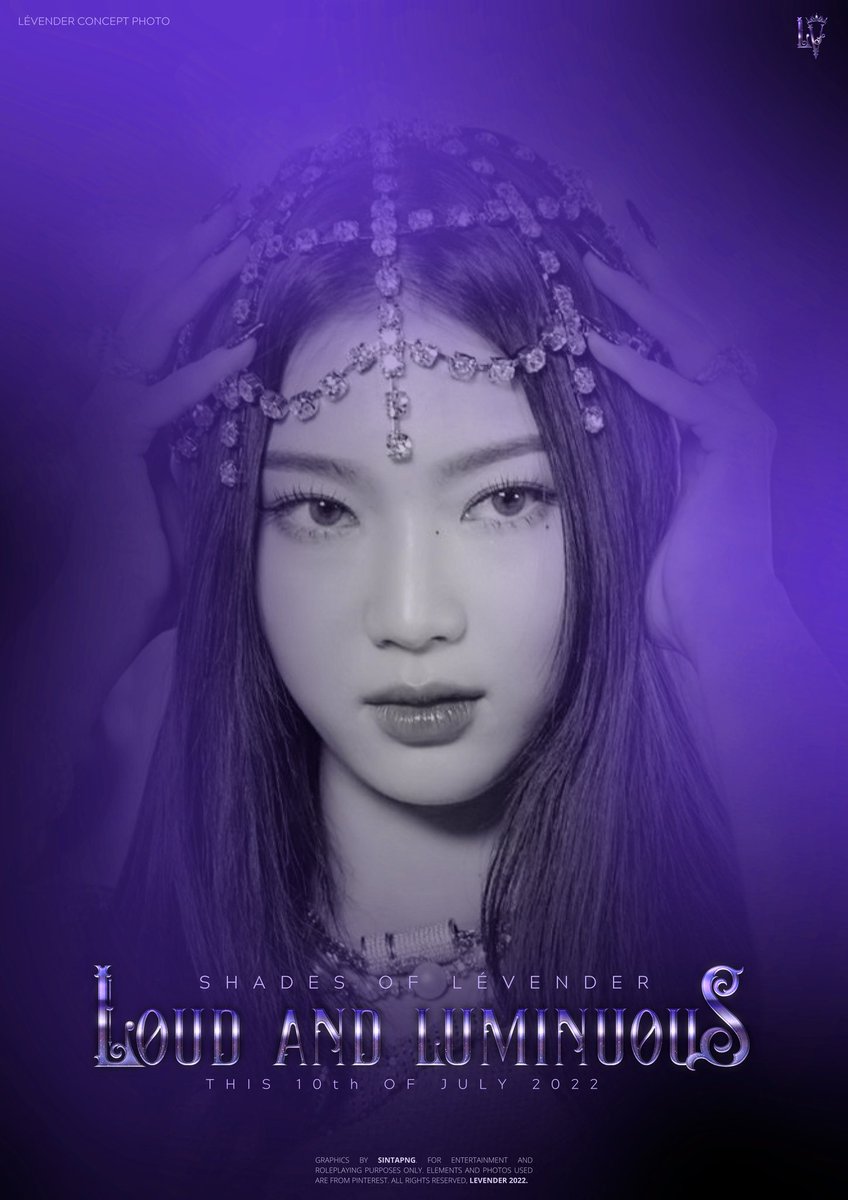 THELEVENDER's tweet image. ㅤ 

             ━━━━━━𓆸ׂׂૢ༘━━━━━━
⠀            ✦ SHADES OF LÉVENDER:
                    LOUD AND LUMINOUS ✦
                             — BELLE —

                       #BloomingLÉvender
                       #ShadesofLÉvender
        ͏͏͏

ㅤ