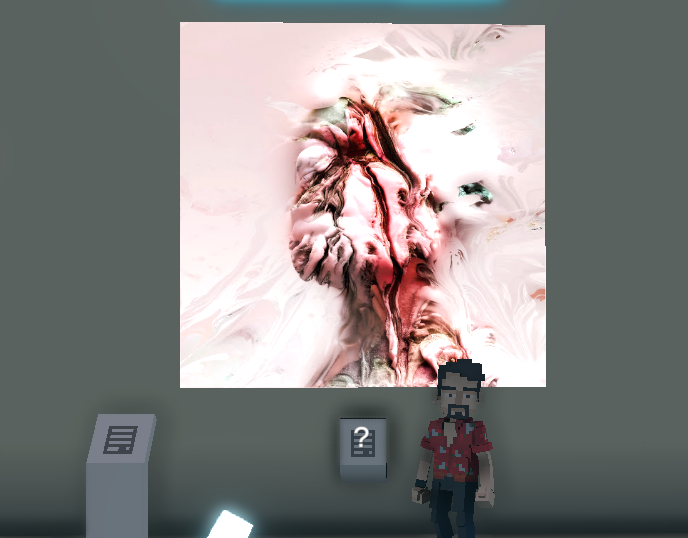 popwicklover8's tweet photo. @TheSandboxGame @MOCDA_ I just participated in the #TheSandbox weekly contest for a chance to win 200 mSAND! Here is my favorite piece from the ‘Impossible Worlds’ exhibition, check out my screenshot below!
👇 https://t.co/ixZh6eR7vN